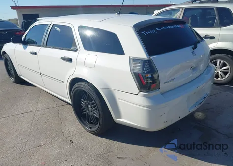 2008 Dodge Magnum Sxt from USA, damaged, VIN 2D4FV37V68H214404